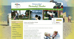 Desktop Screenshot of ostseeurlaub-ferienhofbecker.de